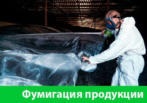 Фумигация продукции в городе Ялта